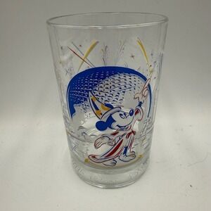 Vintage McDonalds Walt Disney World 25th Anniversary Remember The‎ Magic Glass